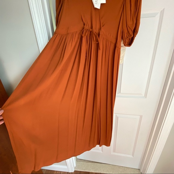 NWT Christy Dawn Dahlia Dress in Rust Size Large - Picture 15 of 16